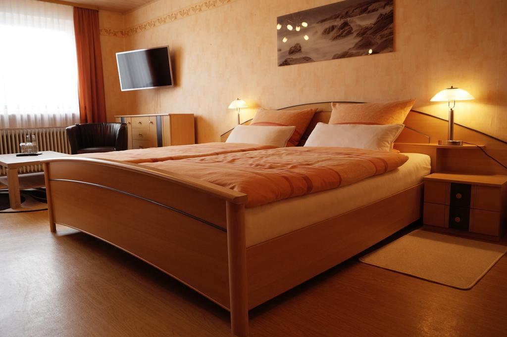Pension Huhn Angersbach Екстериор снимка