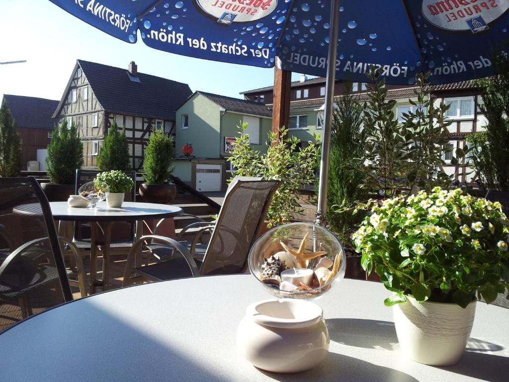 Pension Huhn Angersbach Екстериор снимка